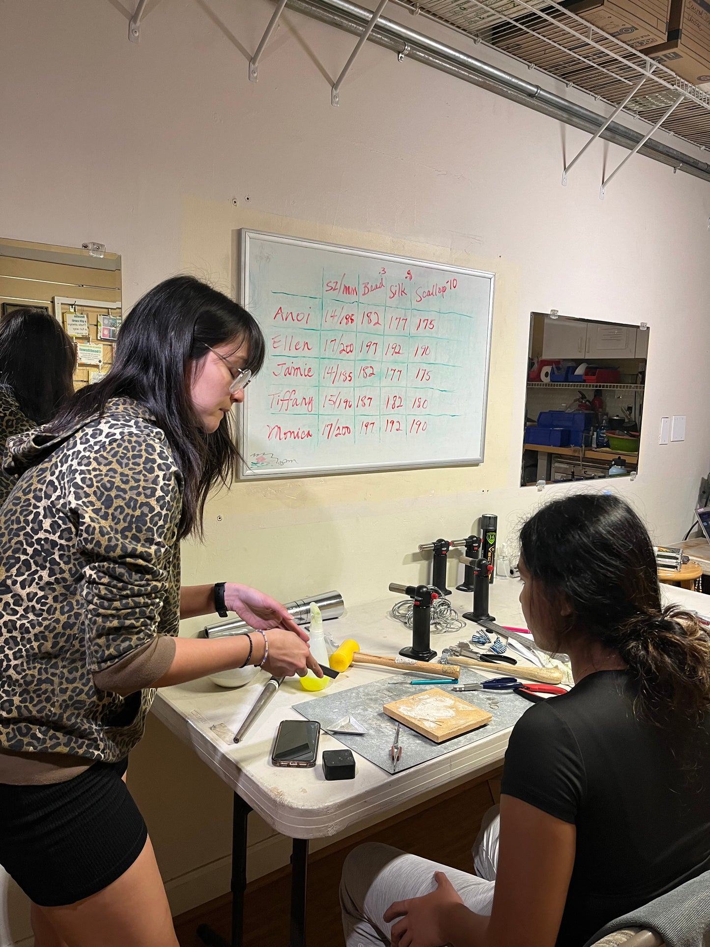 Attended Studio Time - Prerequisite: You are a Bead It student of a class that taught the techniques and equipment you will be using.