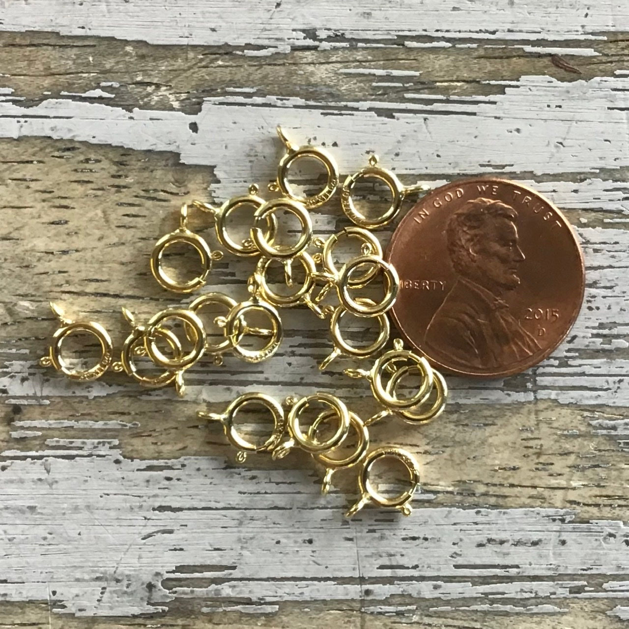 GF 5mm Spring Ring 25ct