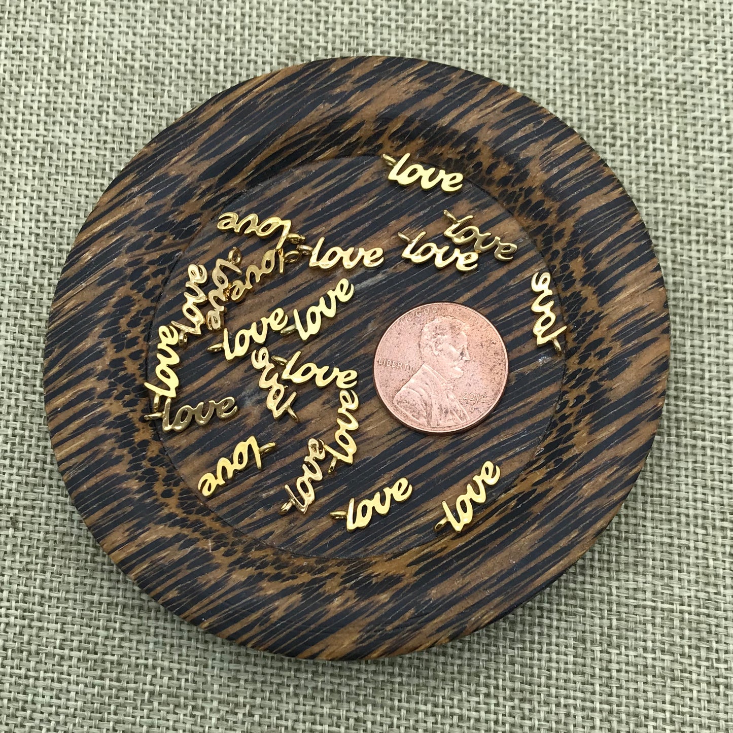 Gold Love Charm