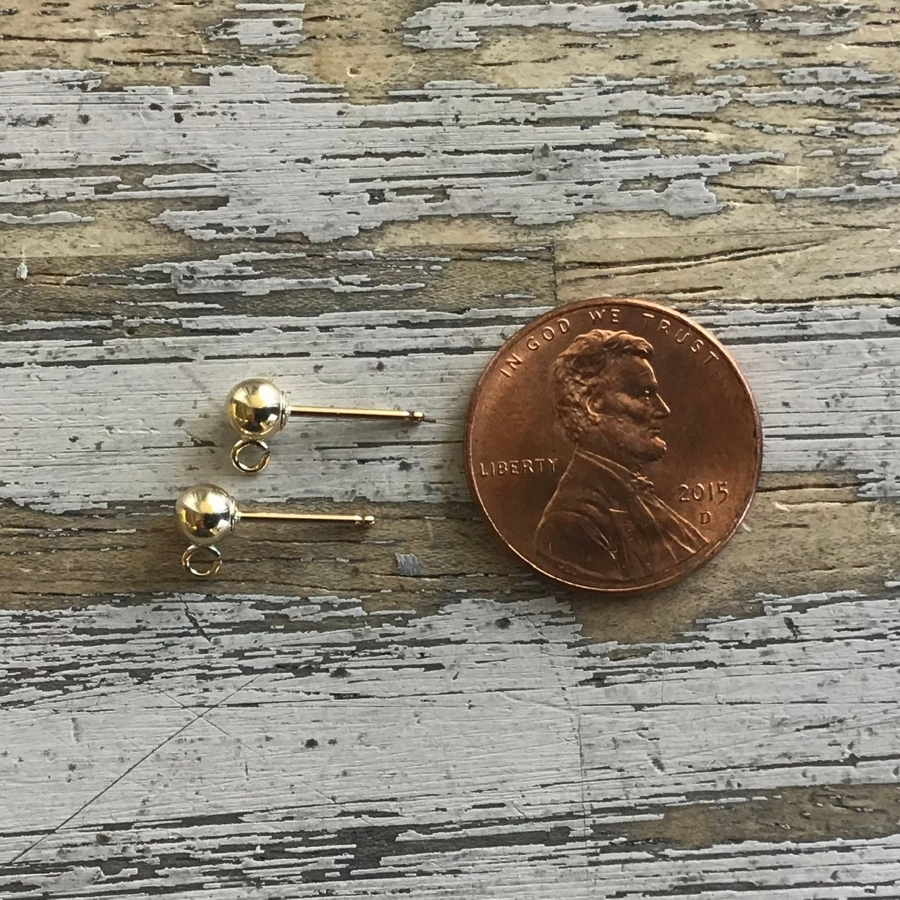 GF 4mm Ball Post 5pr