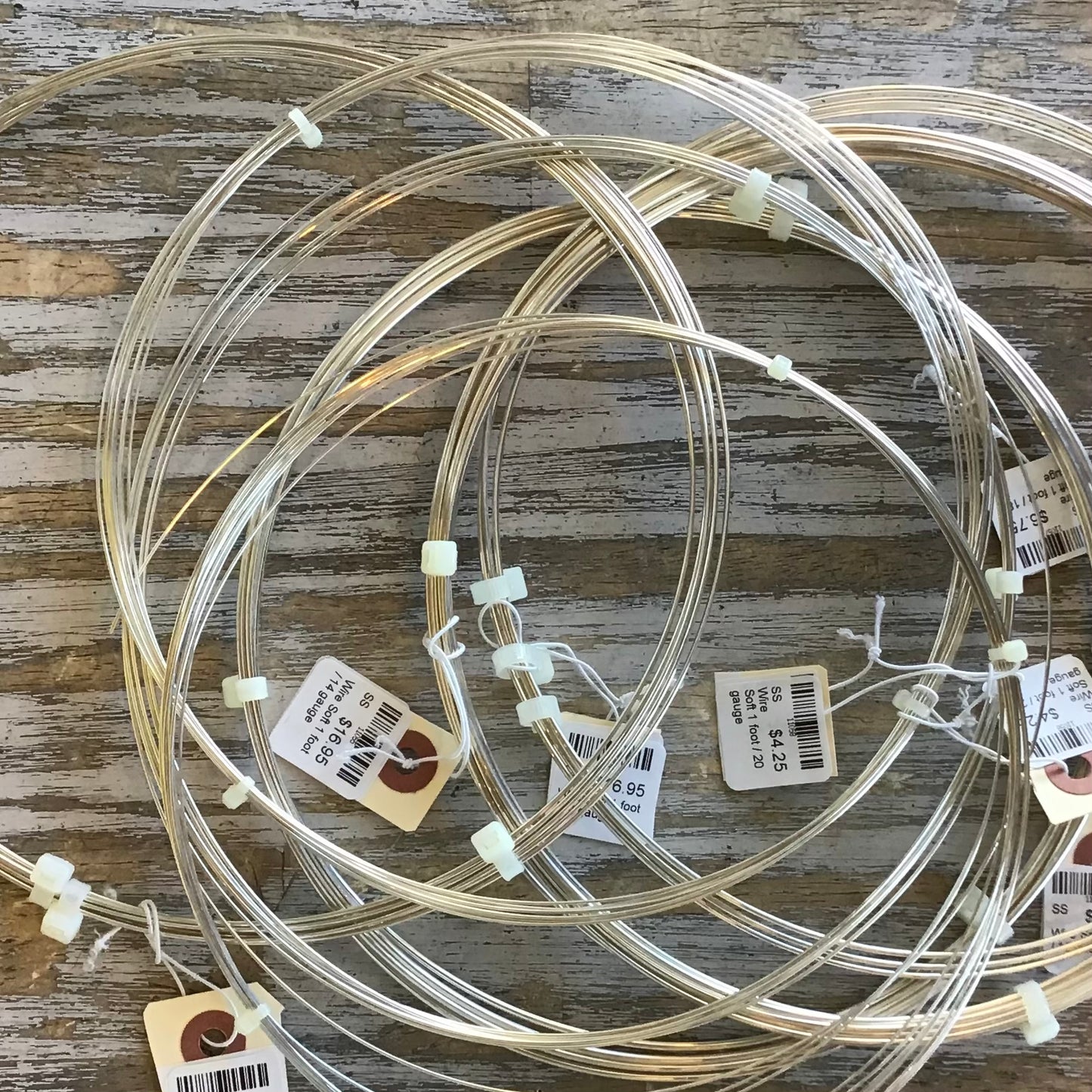 SS Wire Soft by foot