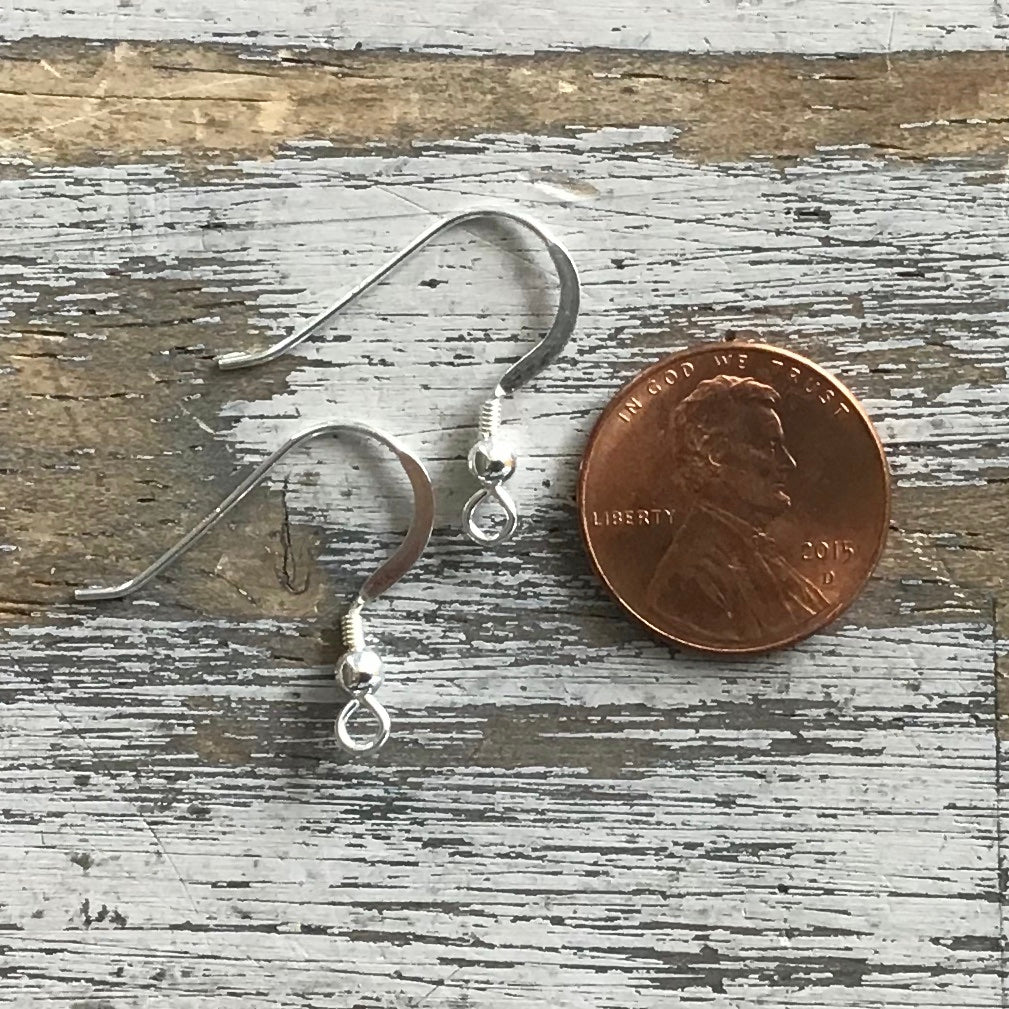 SS Coil & Ball Earwire 10pr