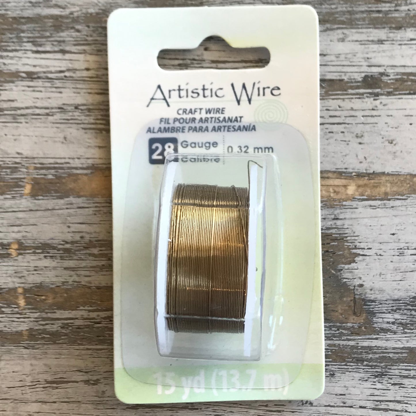 Artistic Wire Antique Brass 28g 15yd