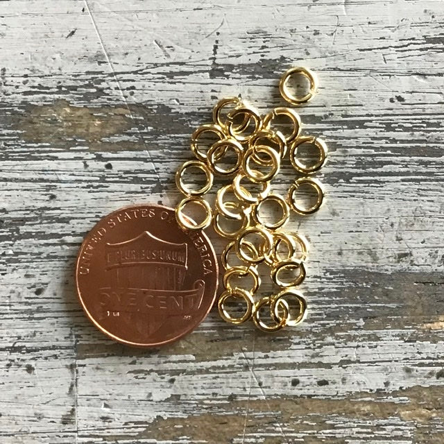 4mm Jumpring 18g 25ct