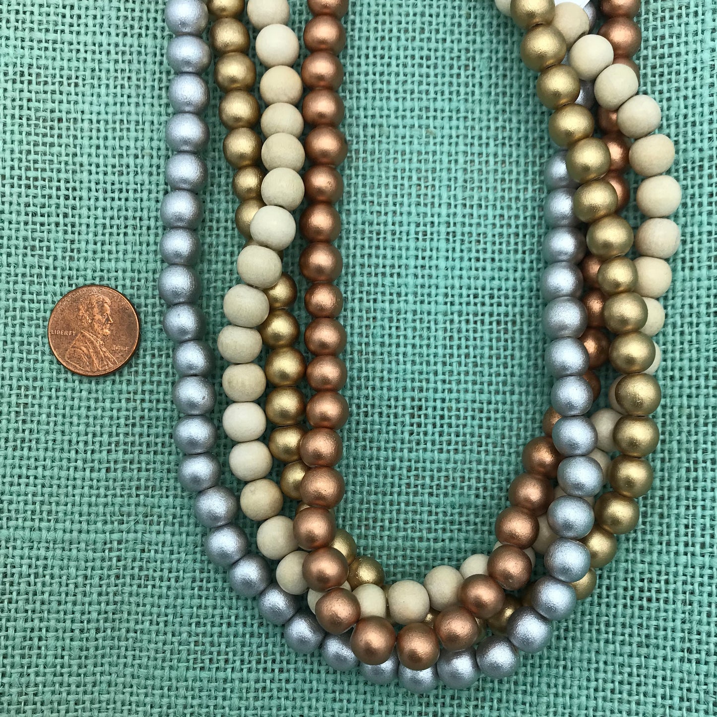 8mm Wood Round