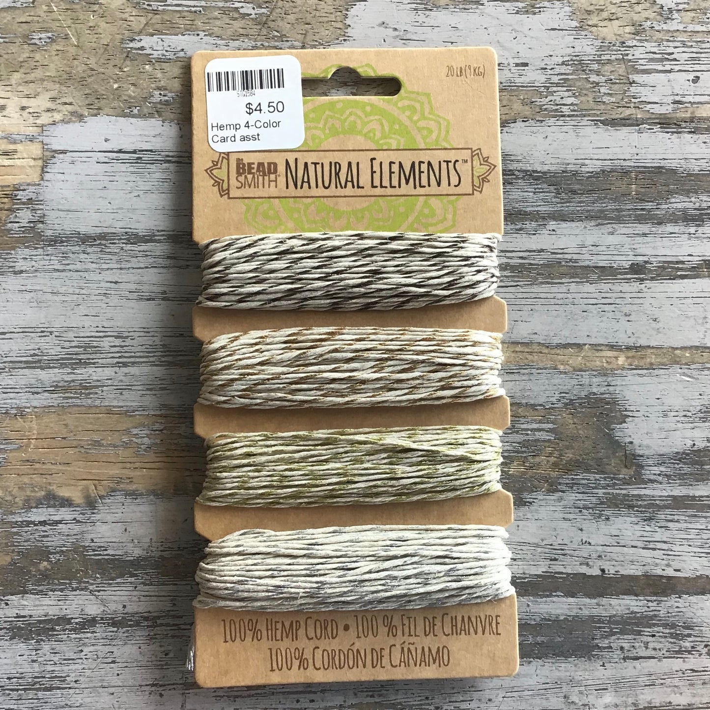 Hemp 4-Color Card