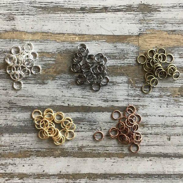 8mm Jumpring 18g 25ct