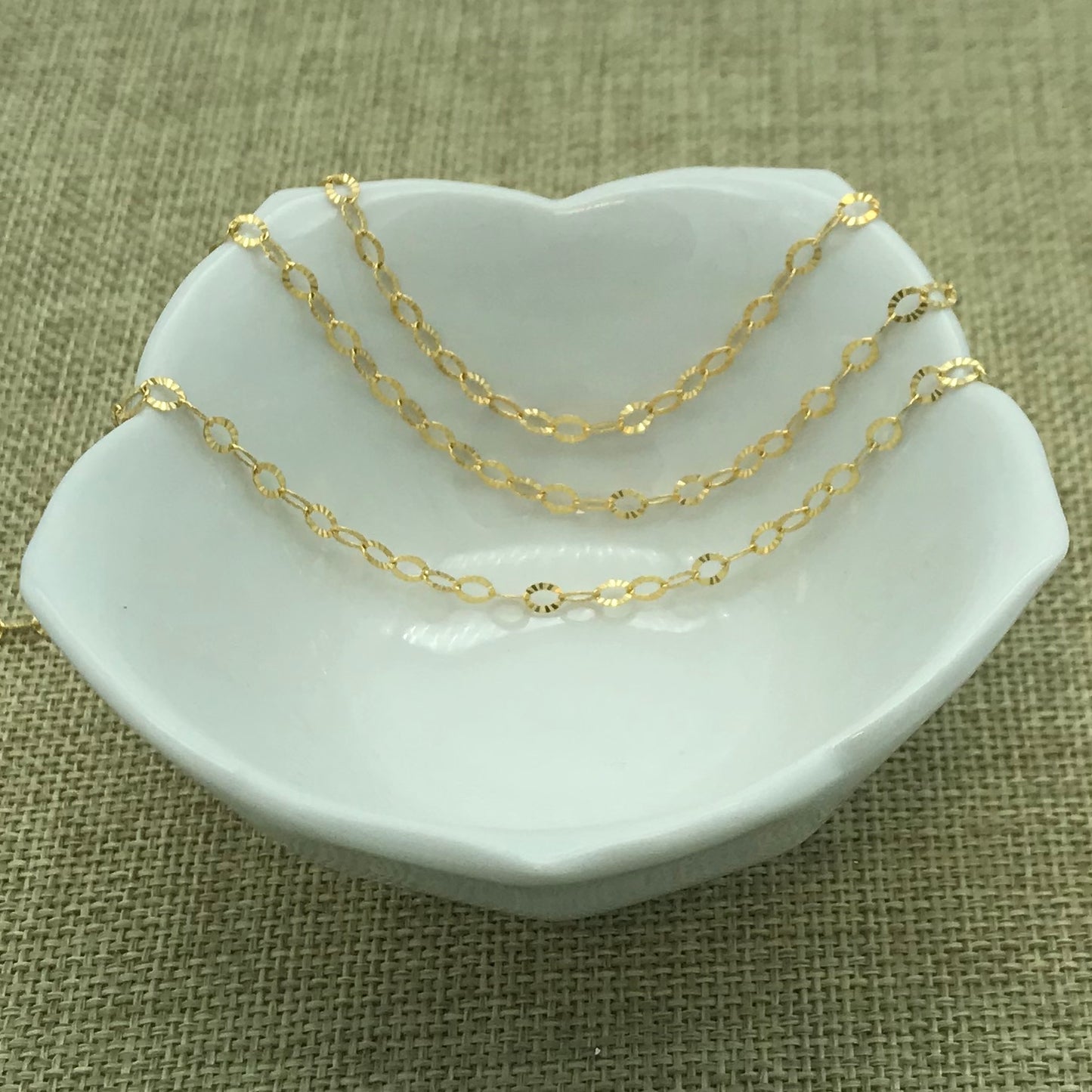 GF Diamond Text Oval  Cable per inch