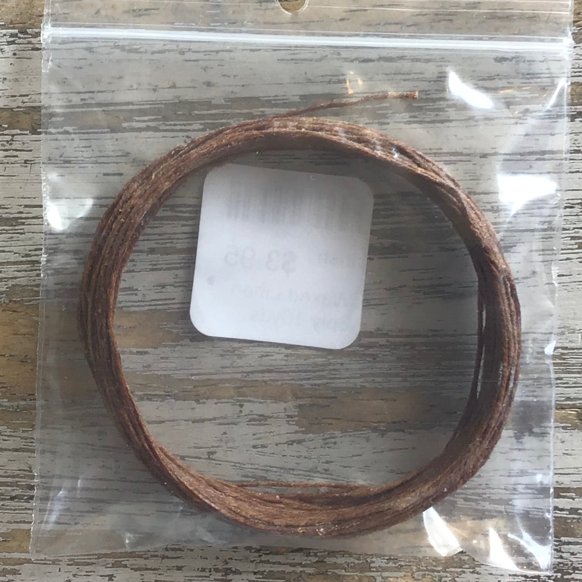Irish Waxed Linen 3ply 10yds