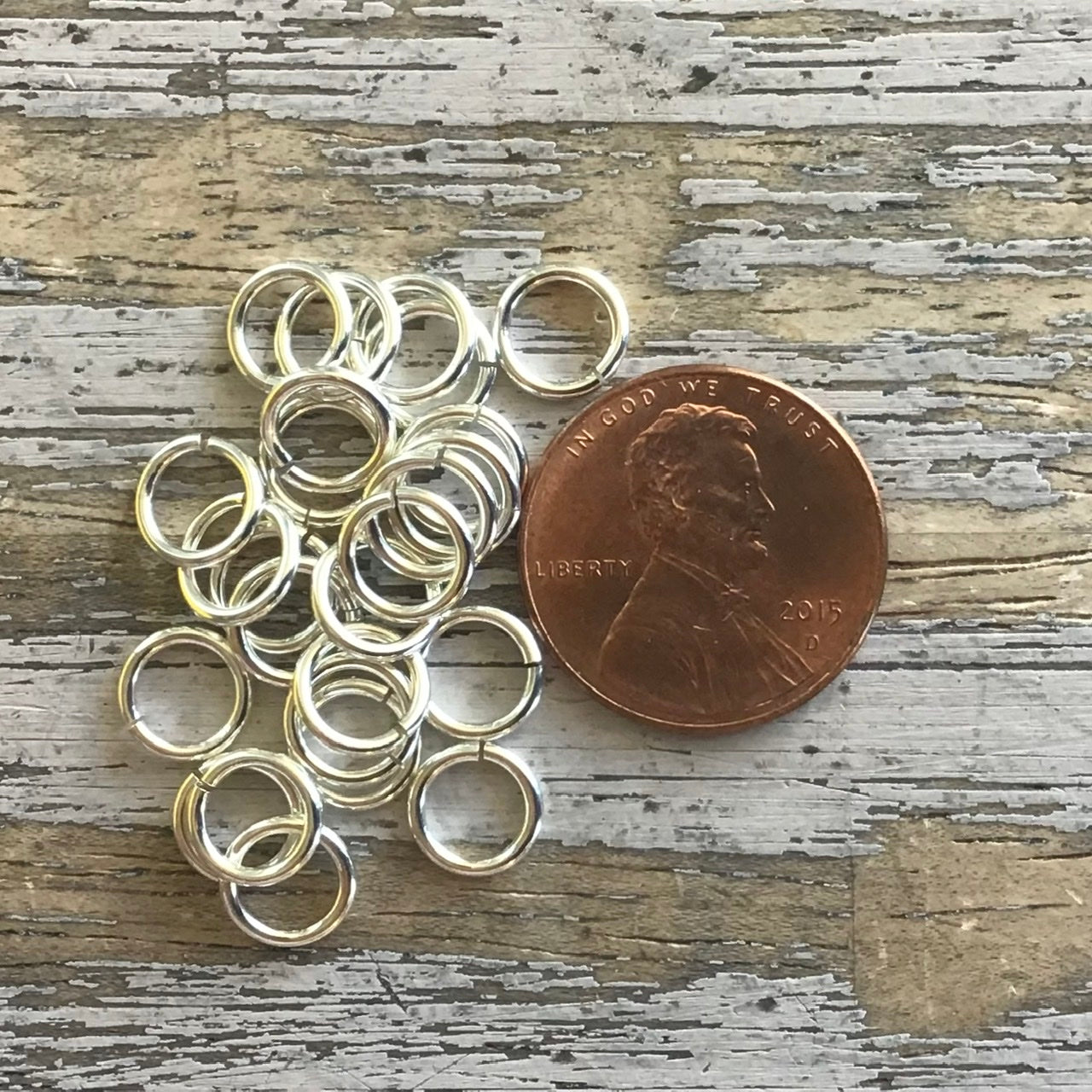 SS 7mm Jumpring 25ct