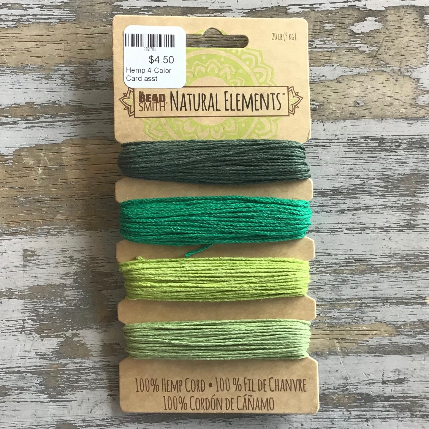 Hemp 4-Color Card