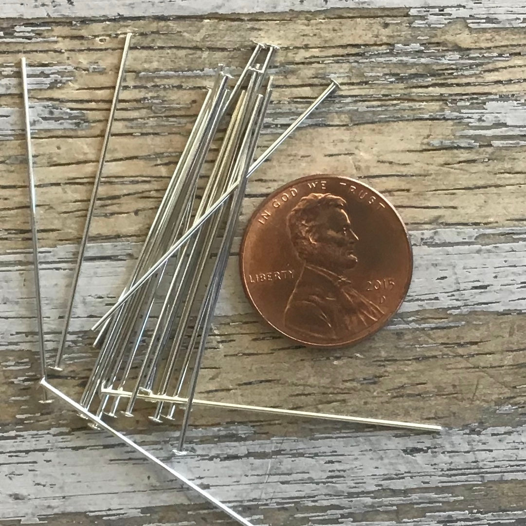 SS 1.5in Regular Headpin 20ct