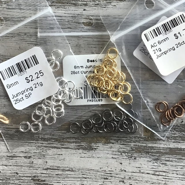 6mm Jumpring 21g 25ct