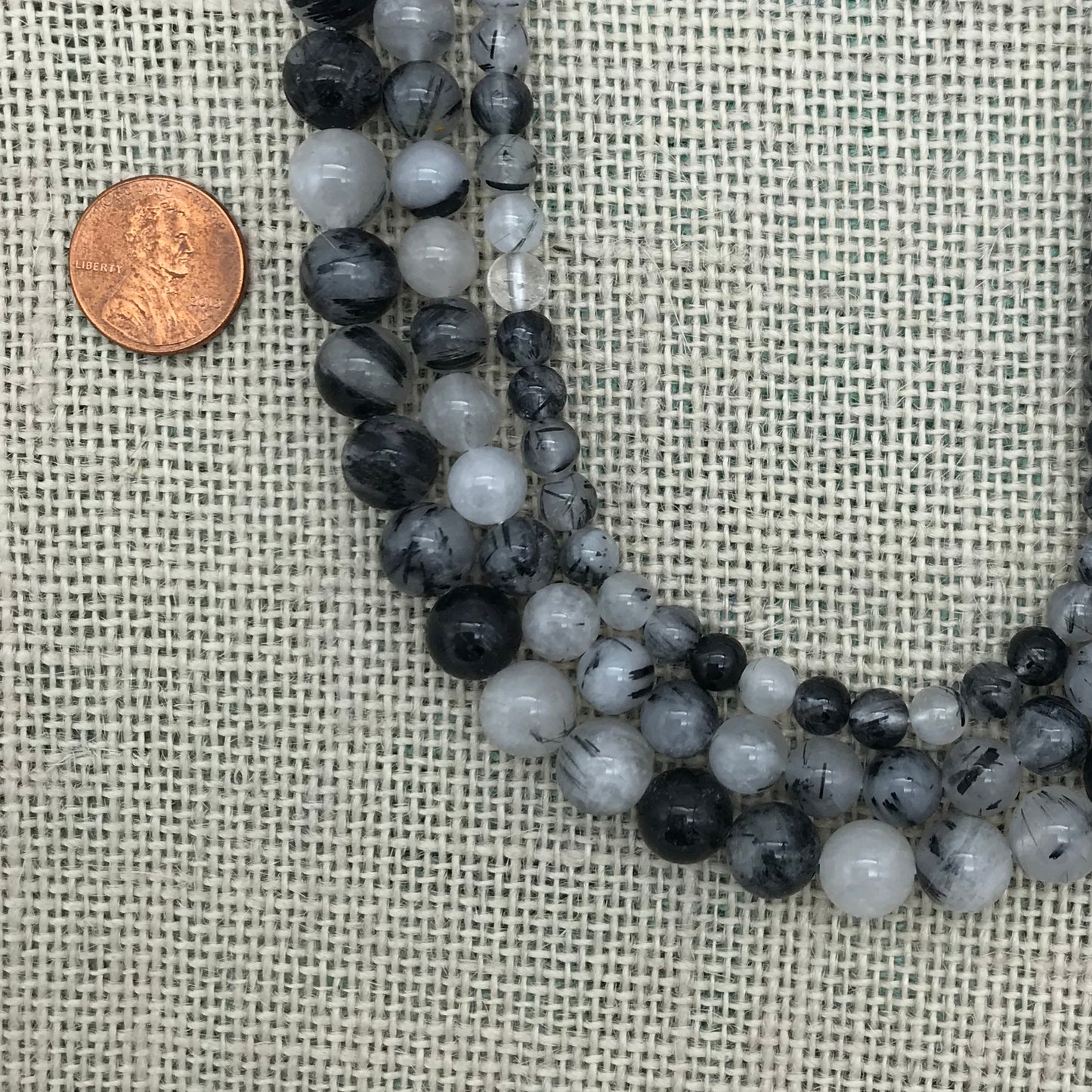 Rutilated Quartz Round