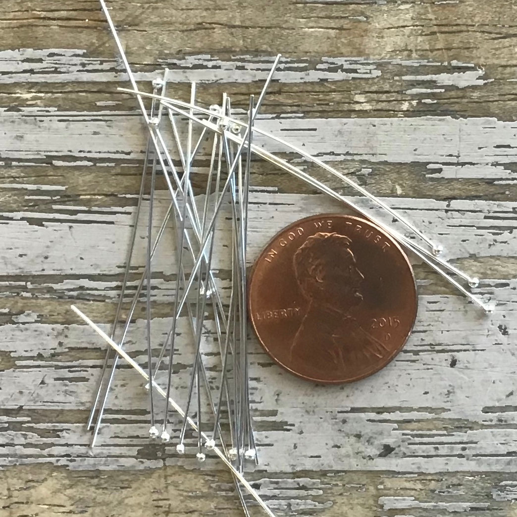 SS 1.5" Ball Headpin 26g 20ct