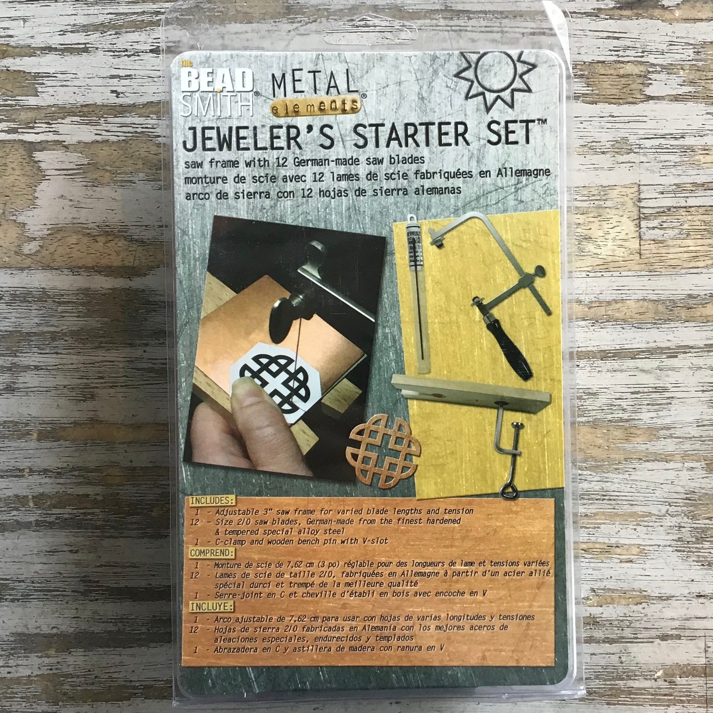 Saw Frame Kit w/ Blades and Vise
