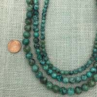 African Turquoise Round